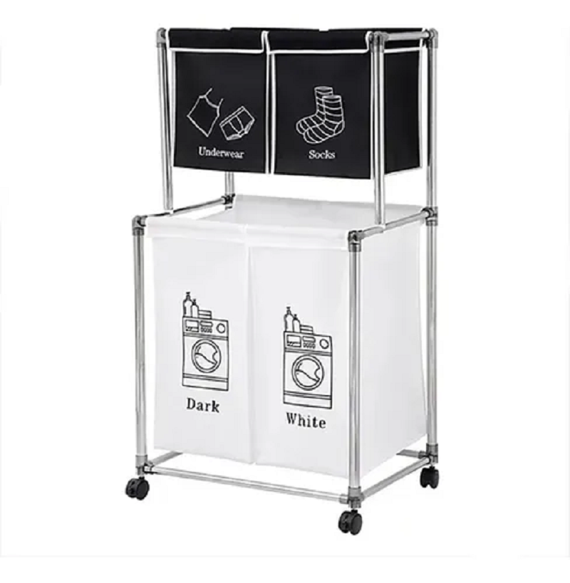 Cesta para Ropa Sucia 4 Divisiones